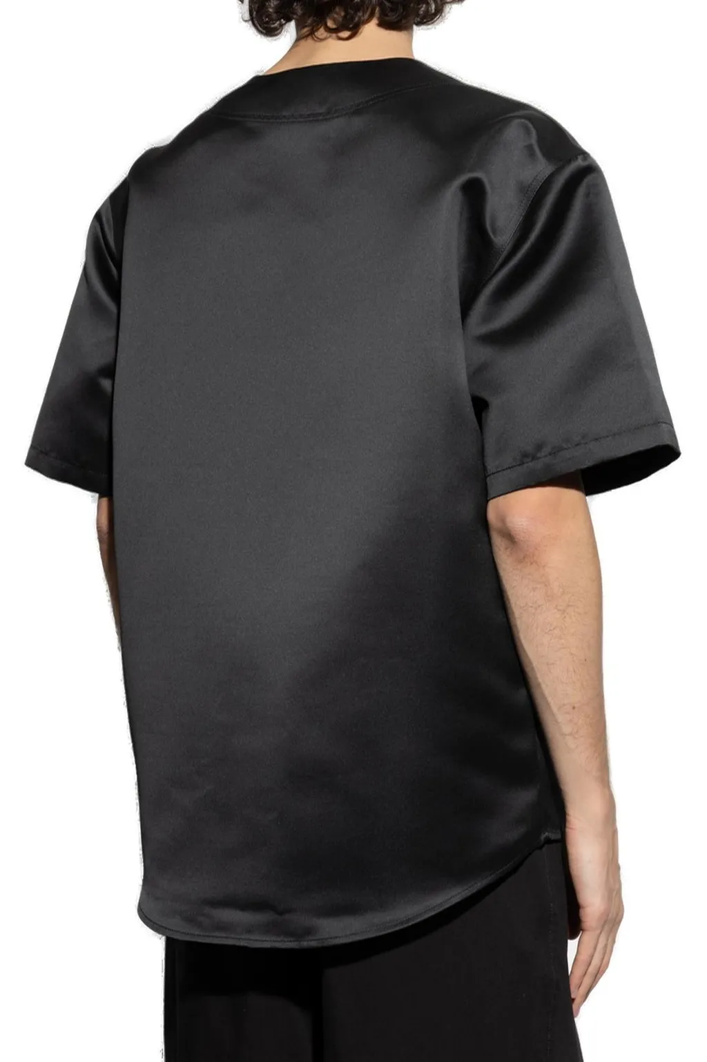 Casablanca Logo Embroidered Short-Sleeved Shirt
