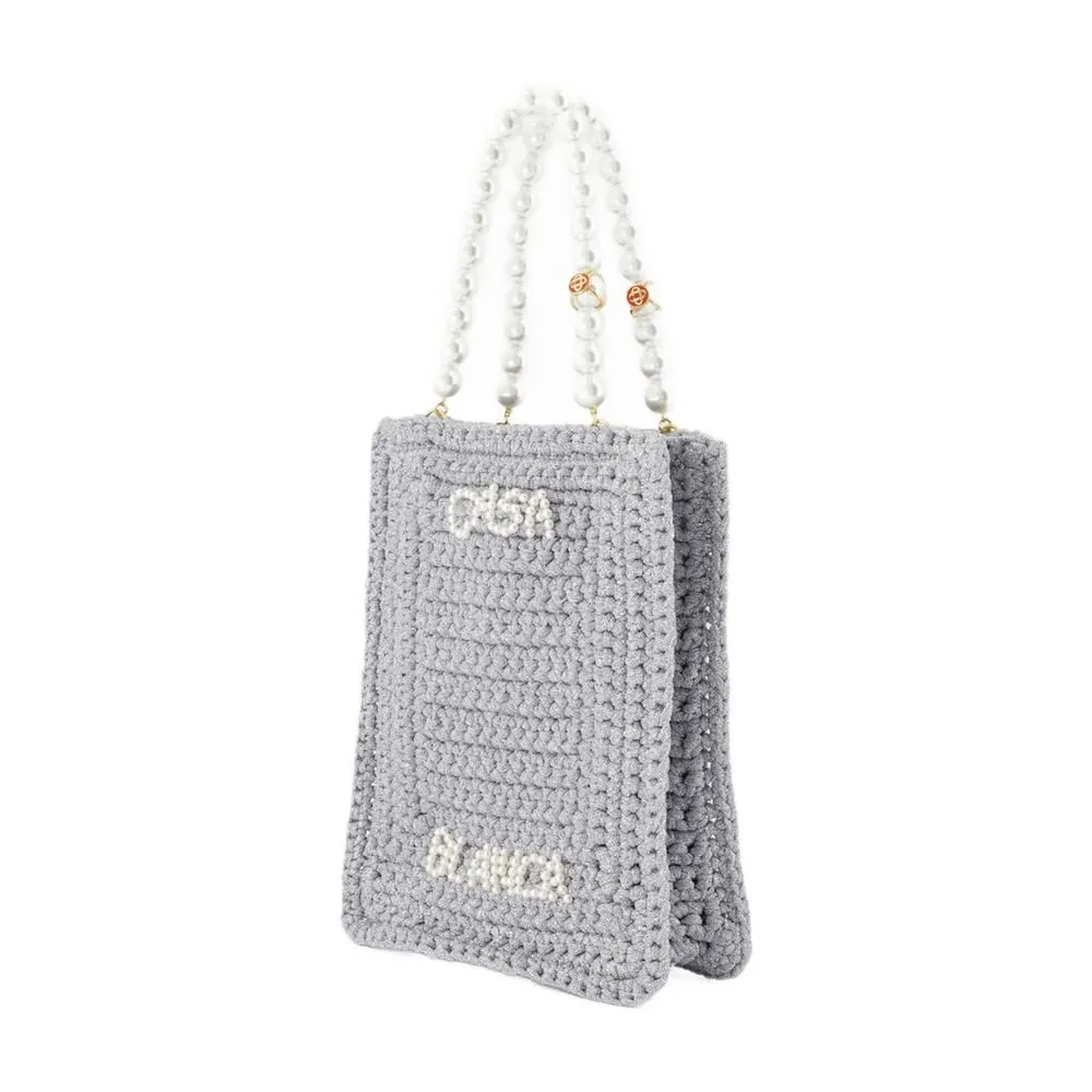 Casablanca Logo Embellished Tote Bag