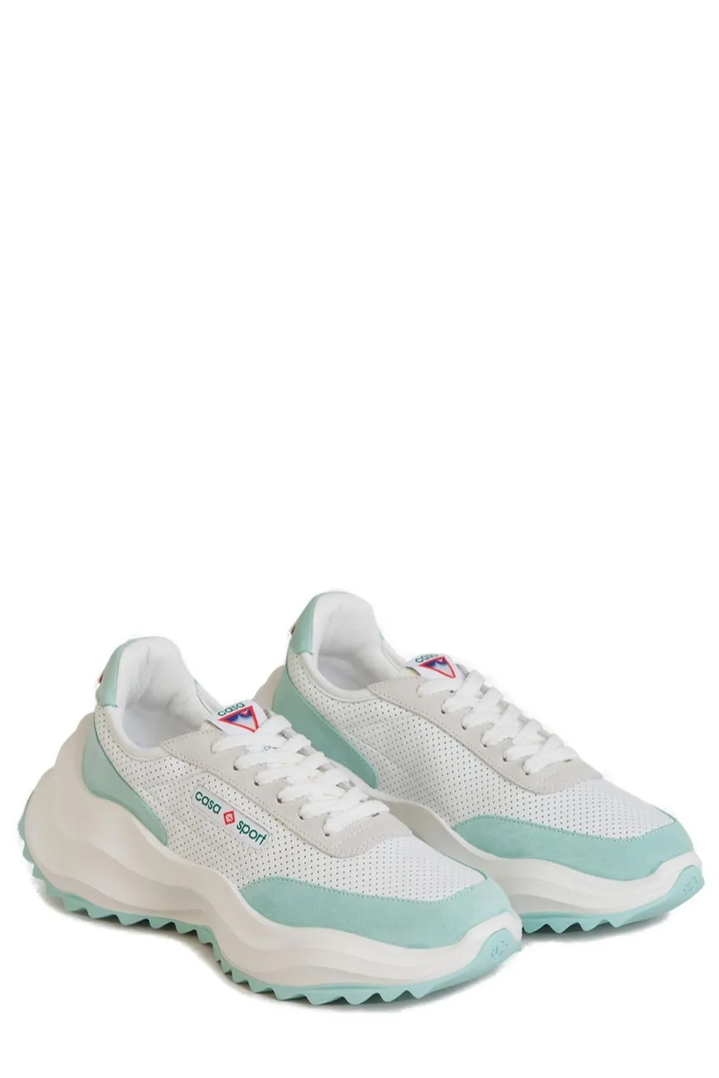 Casablanca Casa Sport Perforated Detailed Sneakers