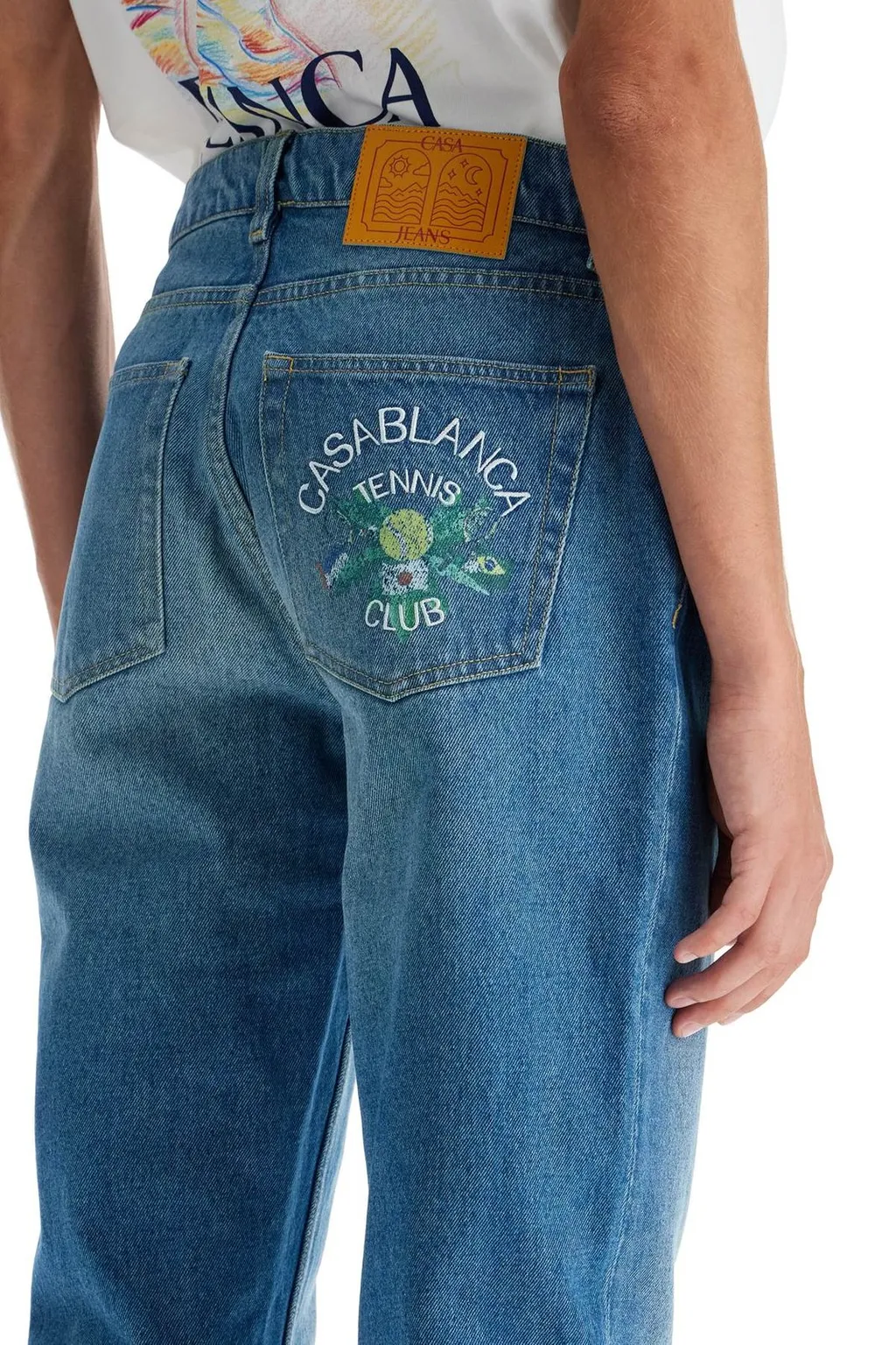 Casablanca Tennis Club Jeans