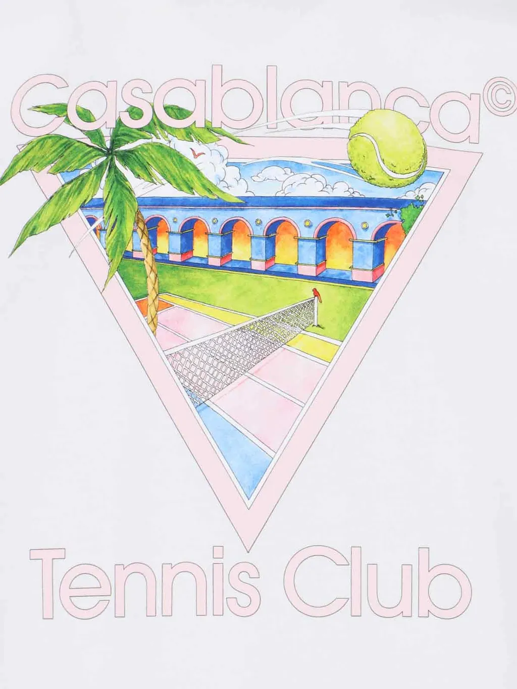 Casablanca Tennis Club Icon T-Shirt