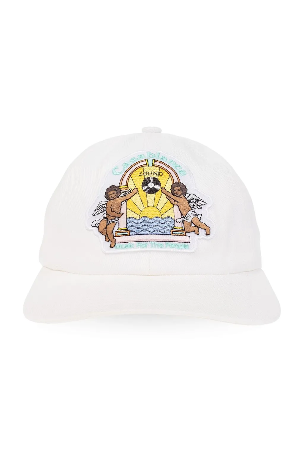 Casablanca Logo Embroidered Baseball Cap