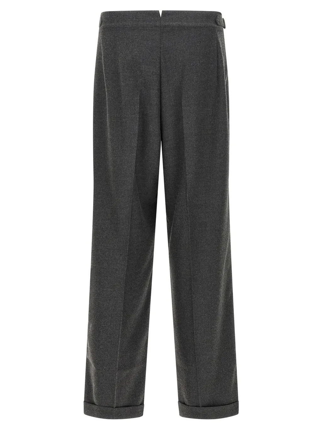 Cellar Door Rowan Pleated Straight-Leg Pants