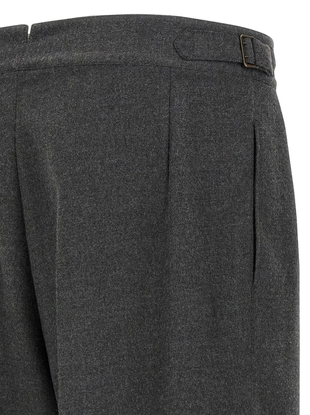 Cellar Door Rowan Pleated Straight-Leg Pants