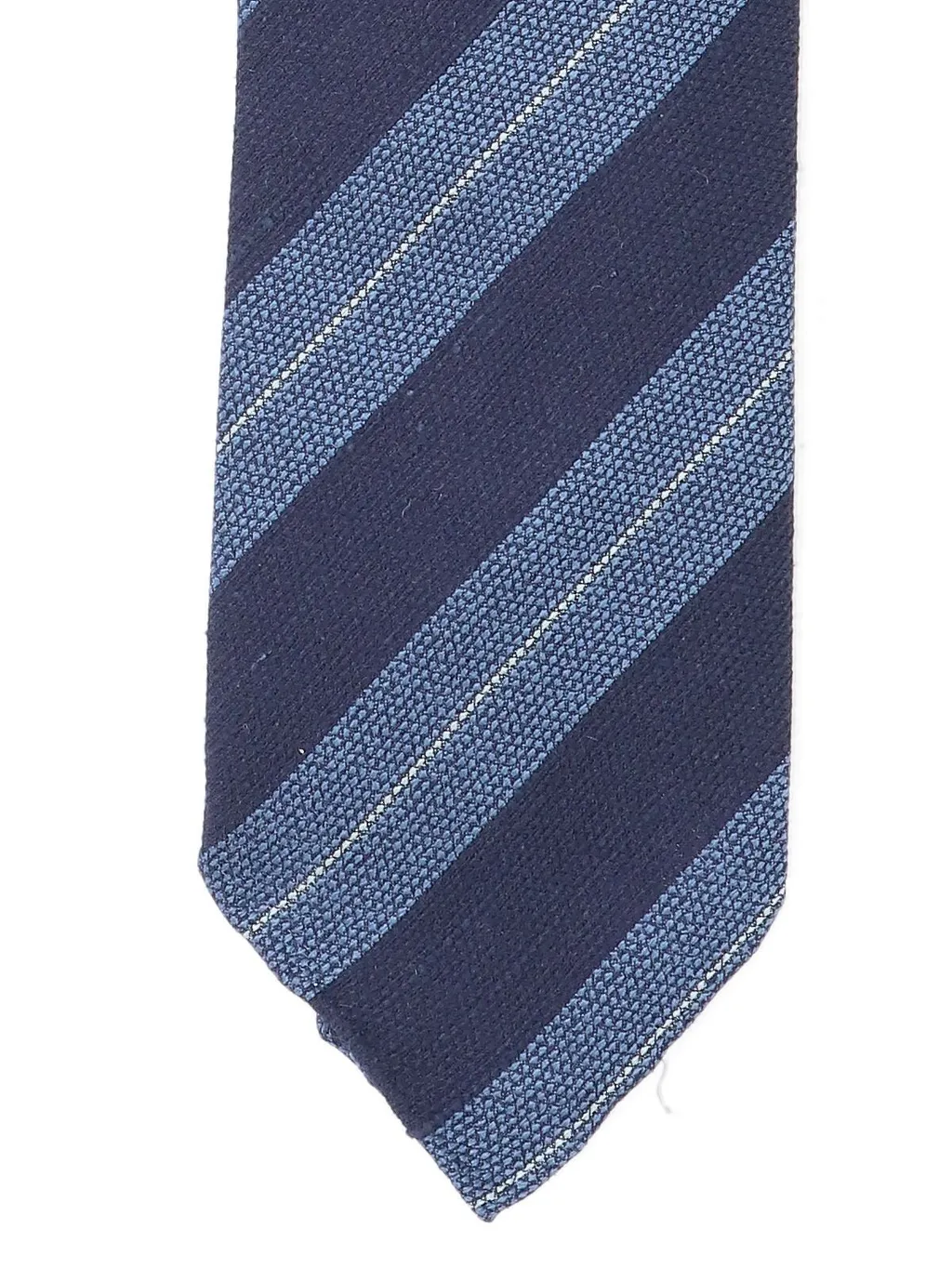 Cesare Attolini Striped Pointed Toe Tie
