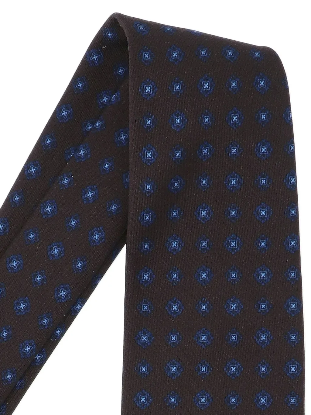 Cesare Attolini Patterned Pointed Tip Tie