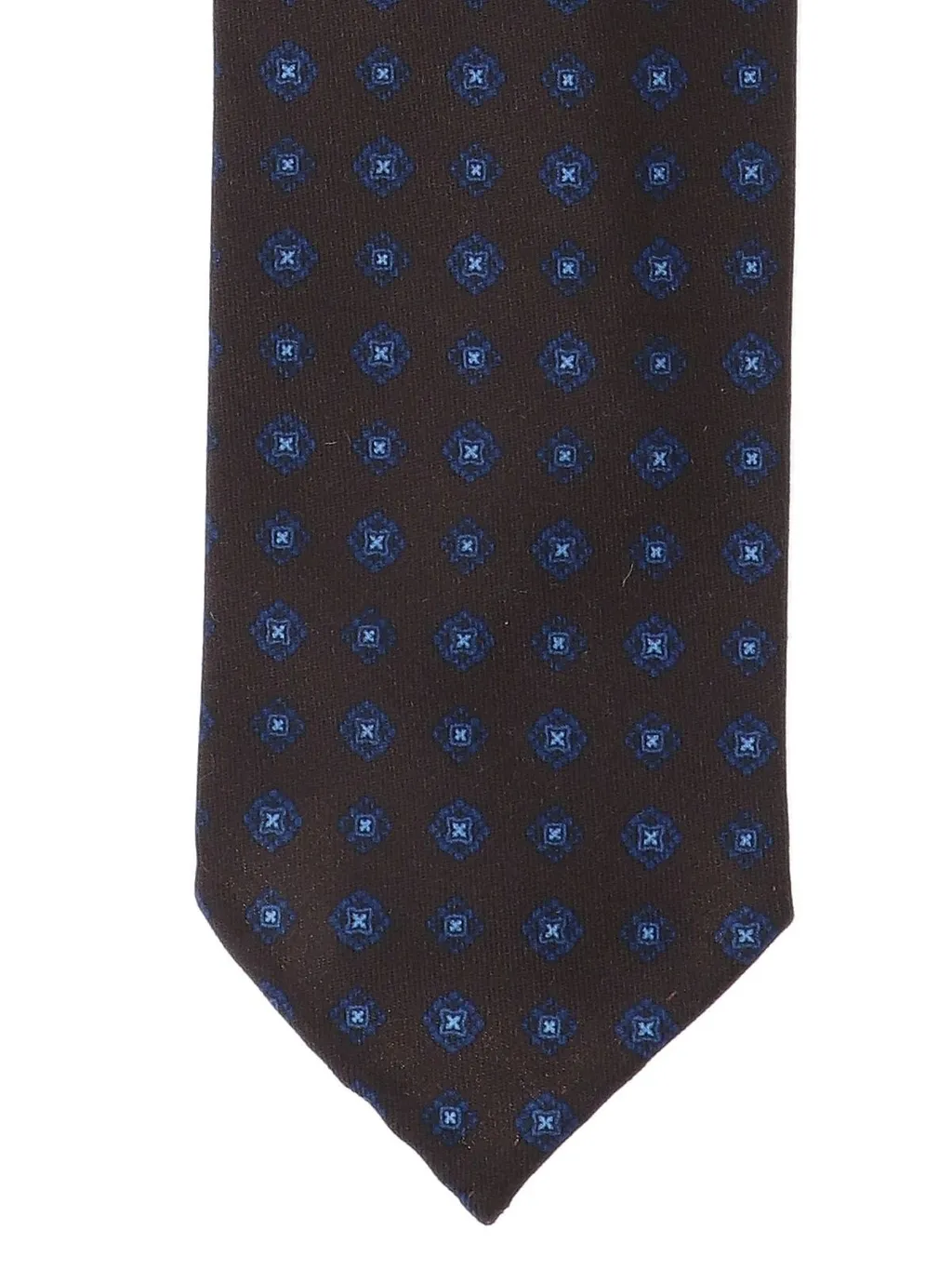 Cesare Attolini Patterned Pointed Tip Tie