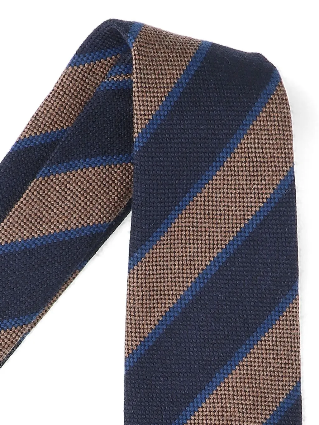 Cesare Attolini Striped Pointed Tip Tie