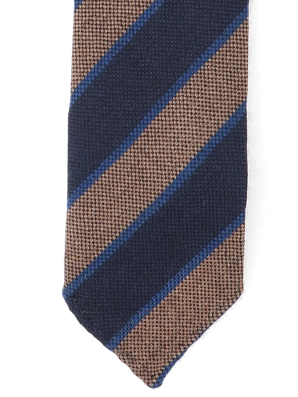 Cesare Attolini Striped Pointed Tip Tie