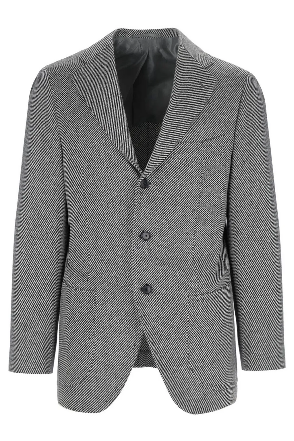 Cesare Attolini Striped Blazer Jacket
