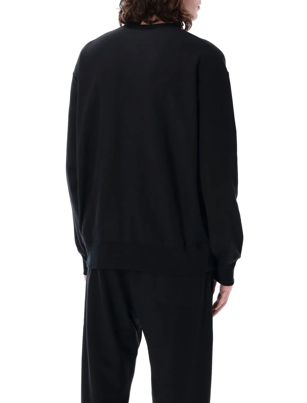 Champion Logo-Patch Long-Sleeved Sweatshirt