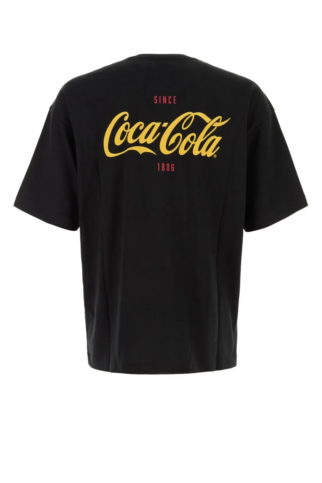 Champion X Coca Cola Logo Printed Crewneck T-Shirt