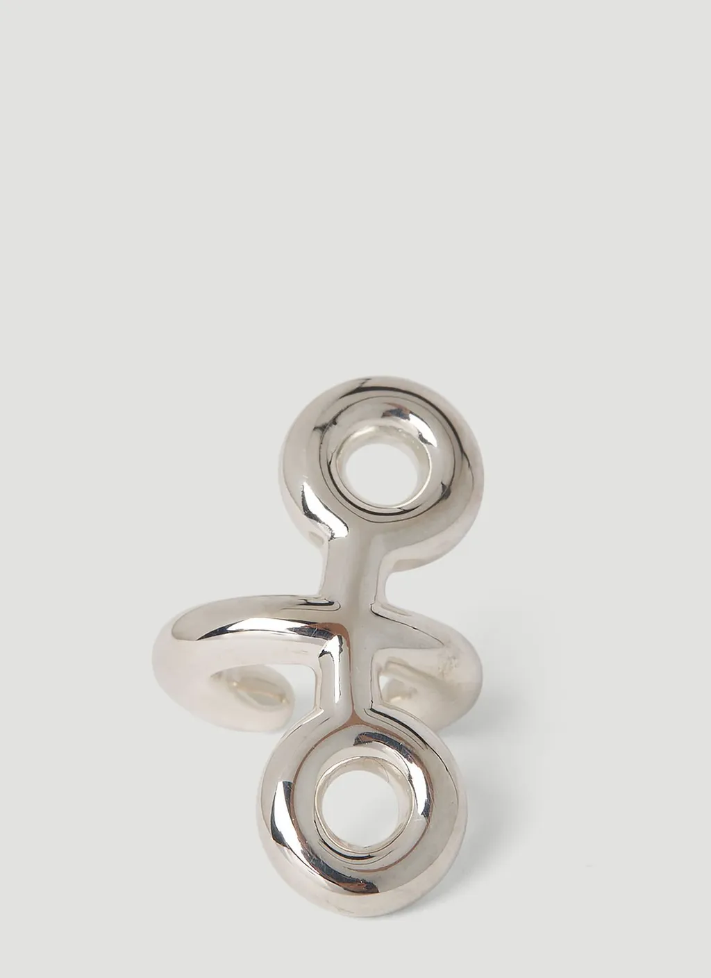 Charlotte Chesnais Binary Polished Ear Cuff