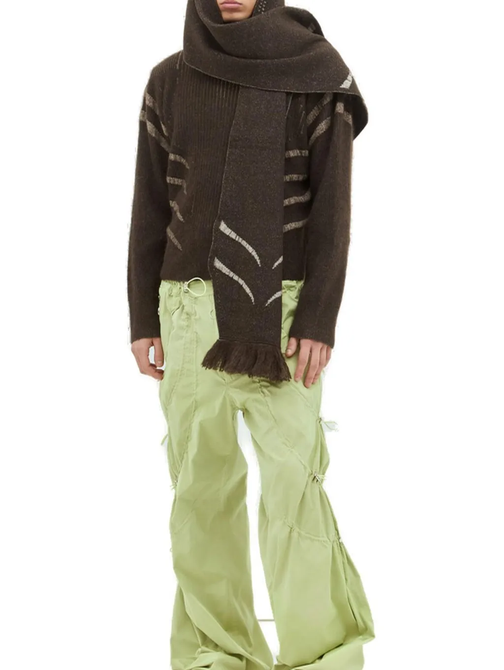 Charlie Constantinou Plated Pullover Knitted Jumper