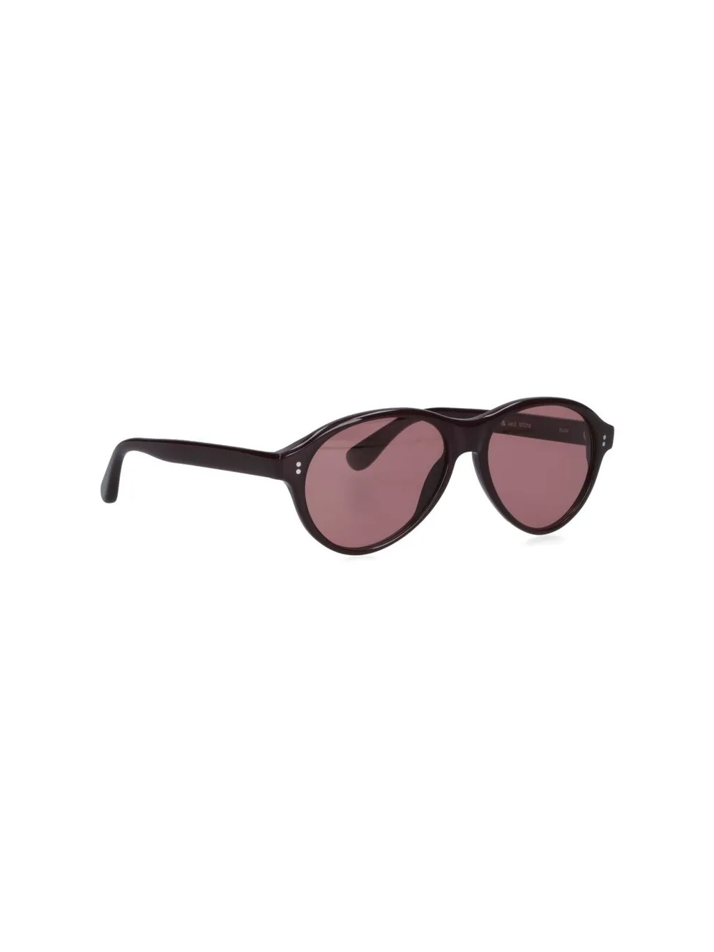Chimi Tome Oval-Frame Nose Pads Sunglasses