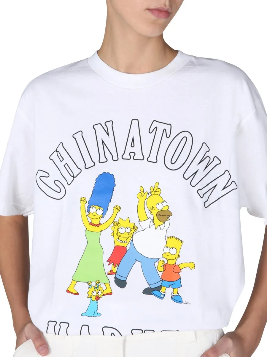 Chinatown Market X The Simpsons Chinatown Market Simpsons Family Tee
