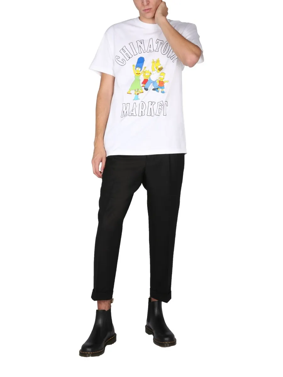 Chinatown Market X The Simpsons Chinatown Market Simpsons Family Tee