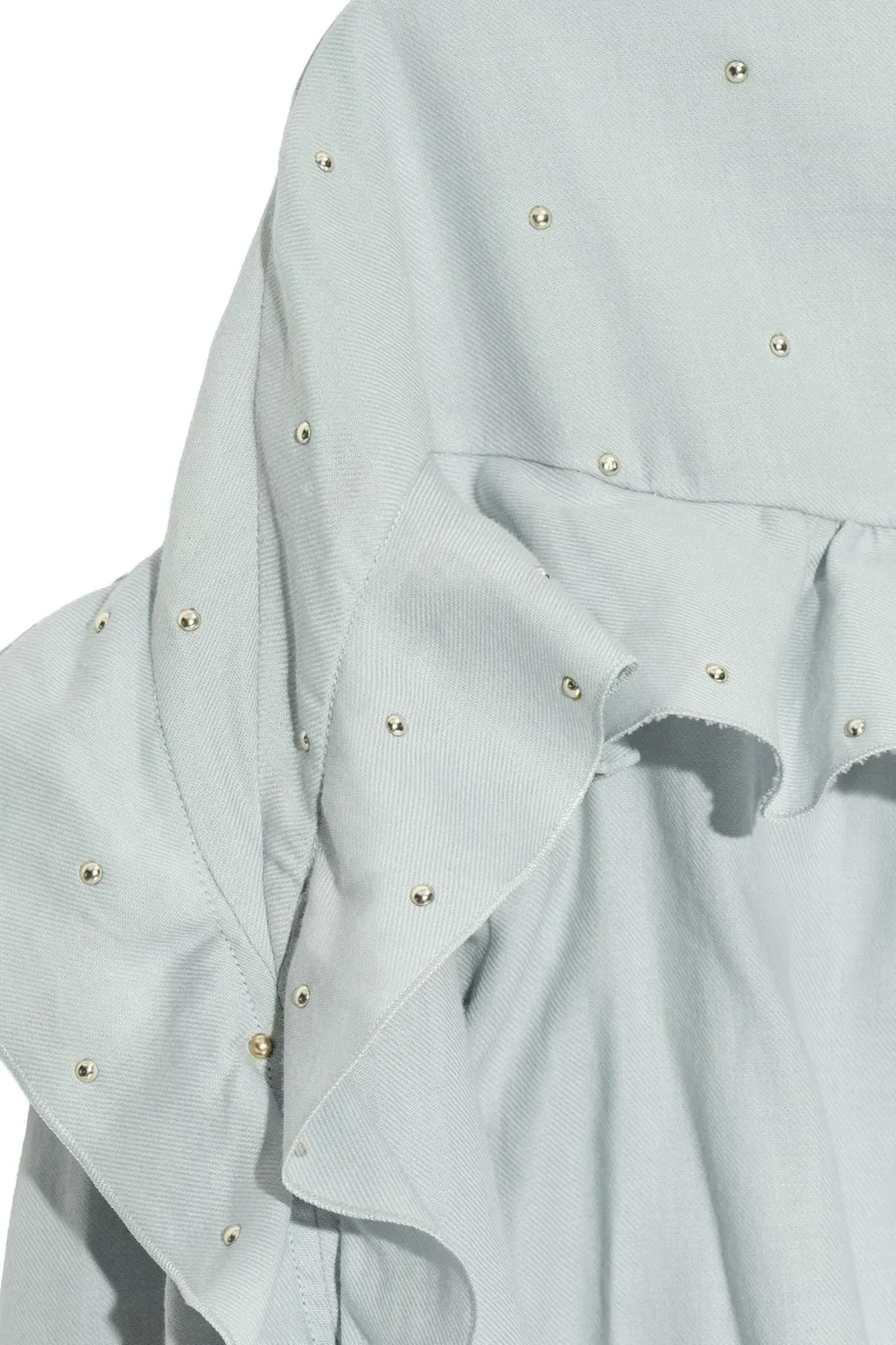 Chloé Kids Ruffled Sequin Embellished Dress