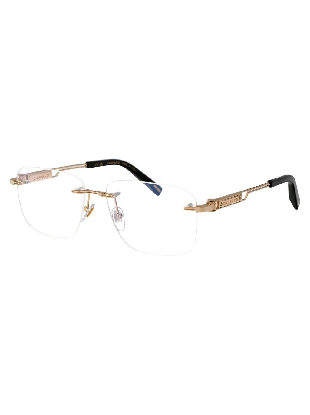 Chopard Eyewear Square Frame Glasses