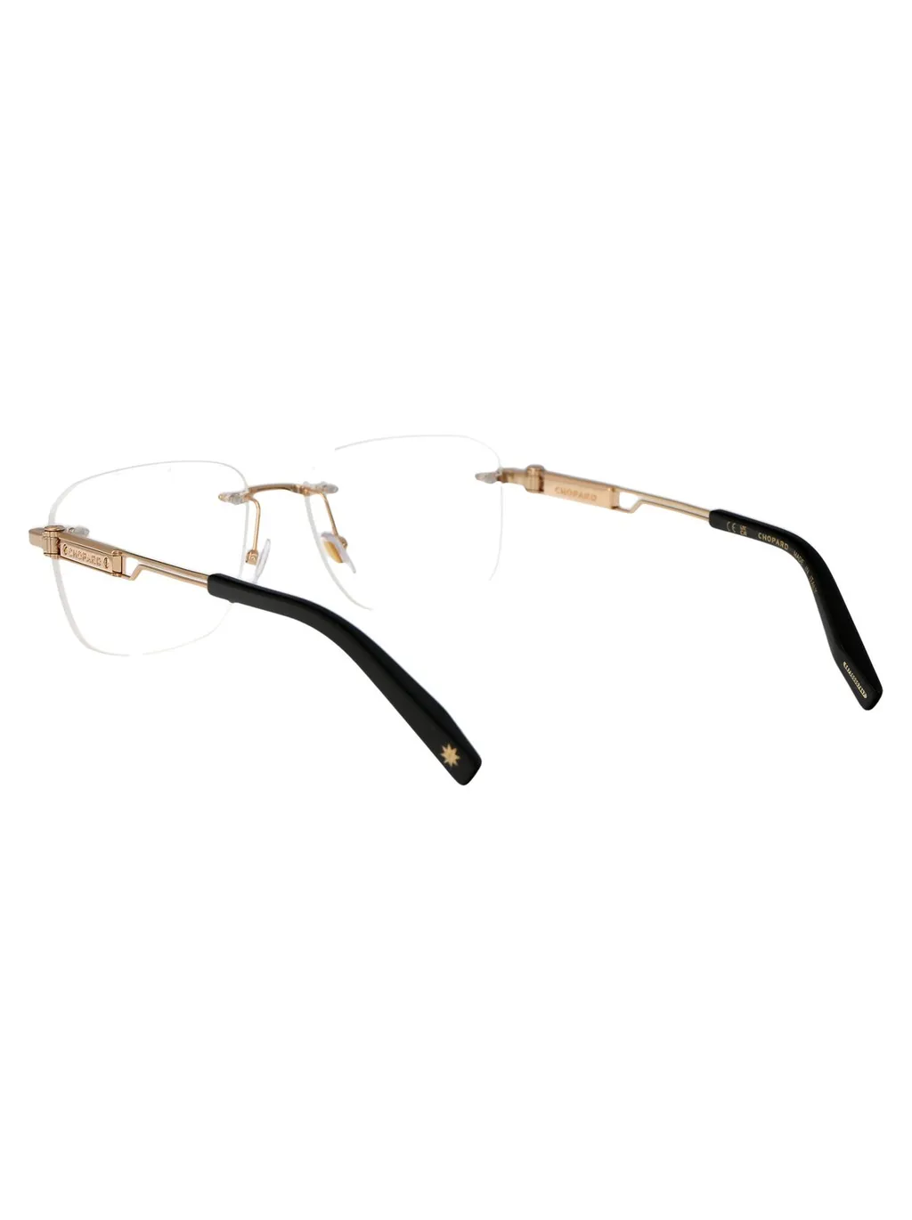 Chopard Eyewear Square Frame Glasses