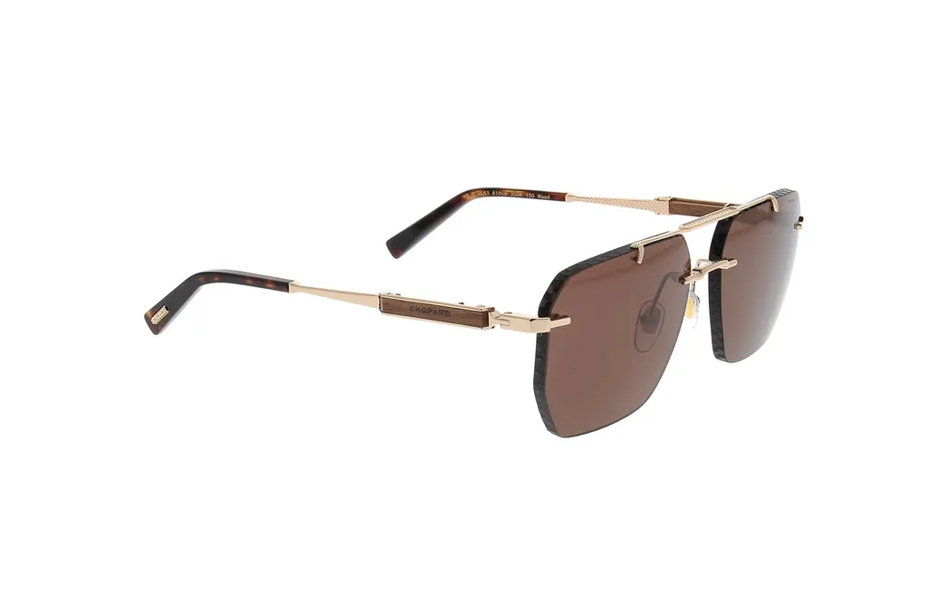 Chopard Eyewear Square Rimless Sunglasses