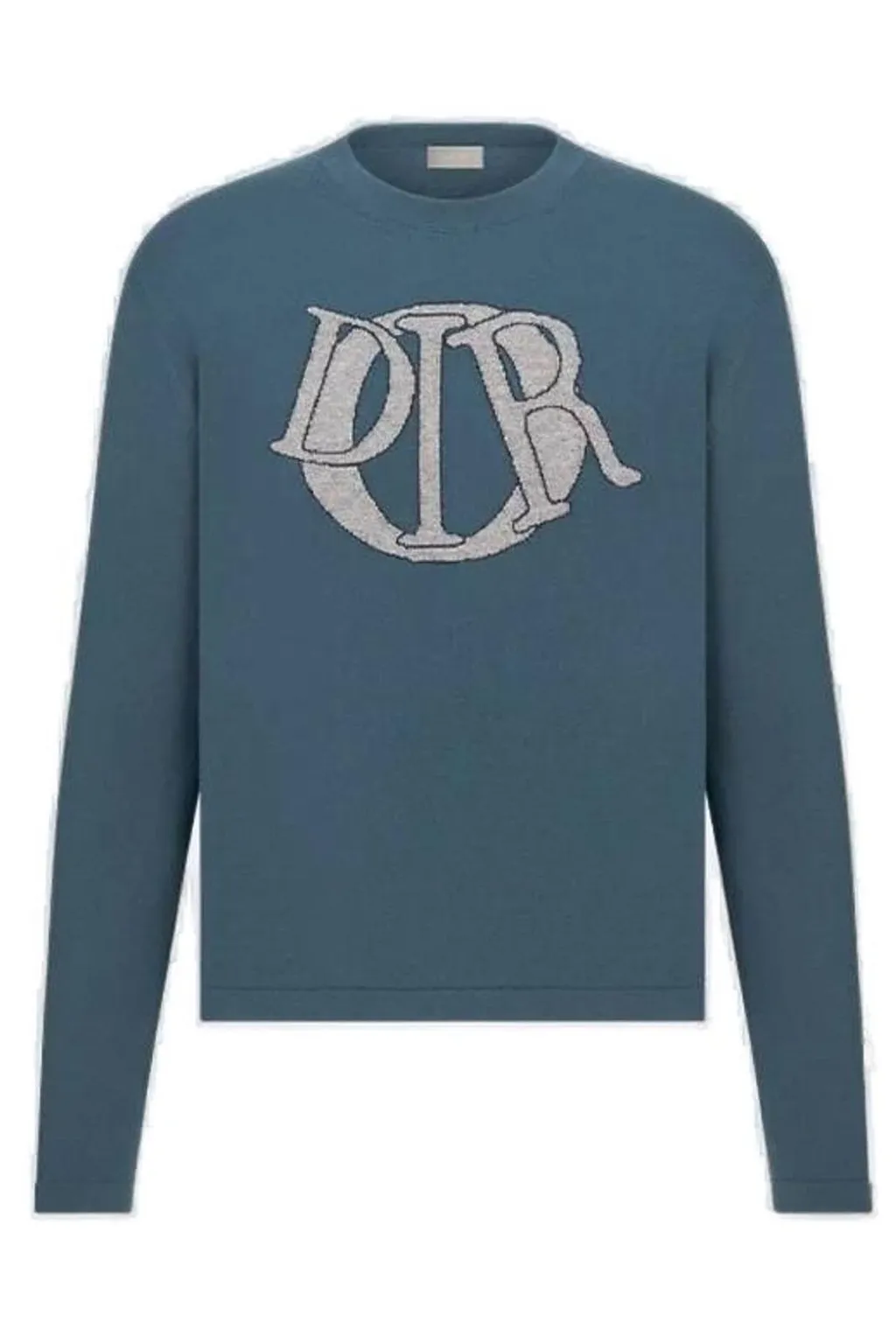 Christian Dior Logo Detailed Crewneck Jumper