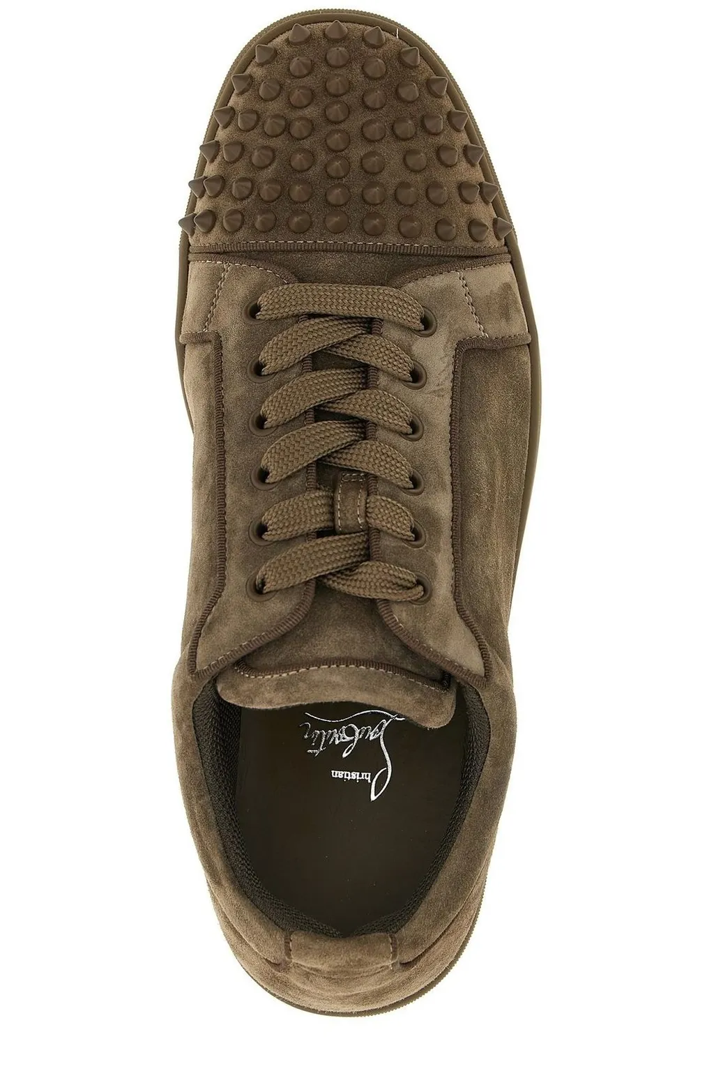 Christian Louboutin Louis Junior Spikes Low-Top Sneakers
