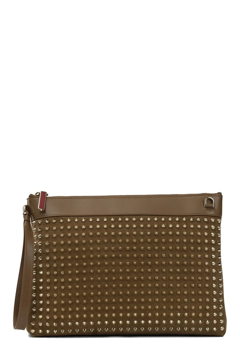Christian Louboutin Funky Stud Detailed Clutch Bag