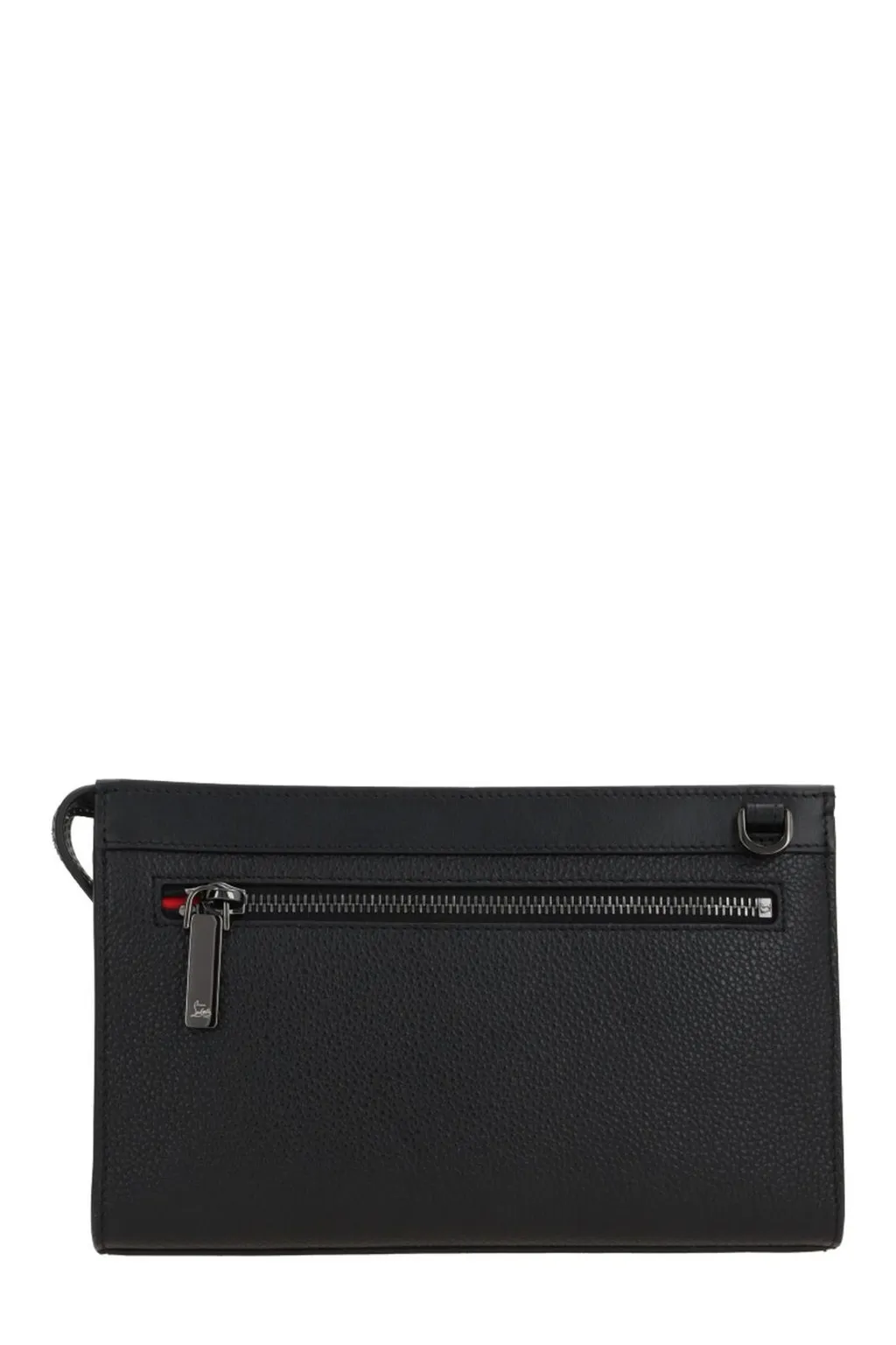 Christian Louboutin Studded Zip Clutch Bag