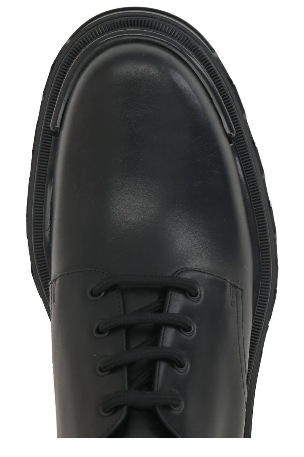 Christian Louboutin Round Toe Lace-Up Shoes