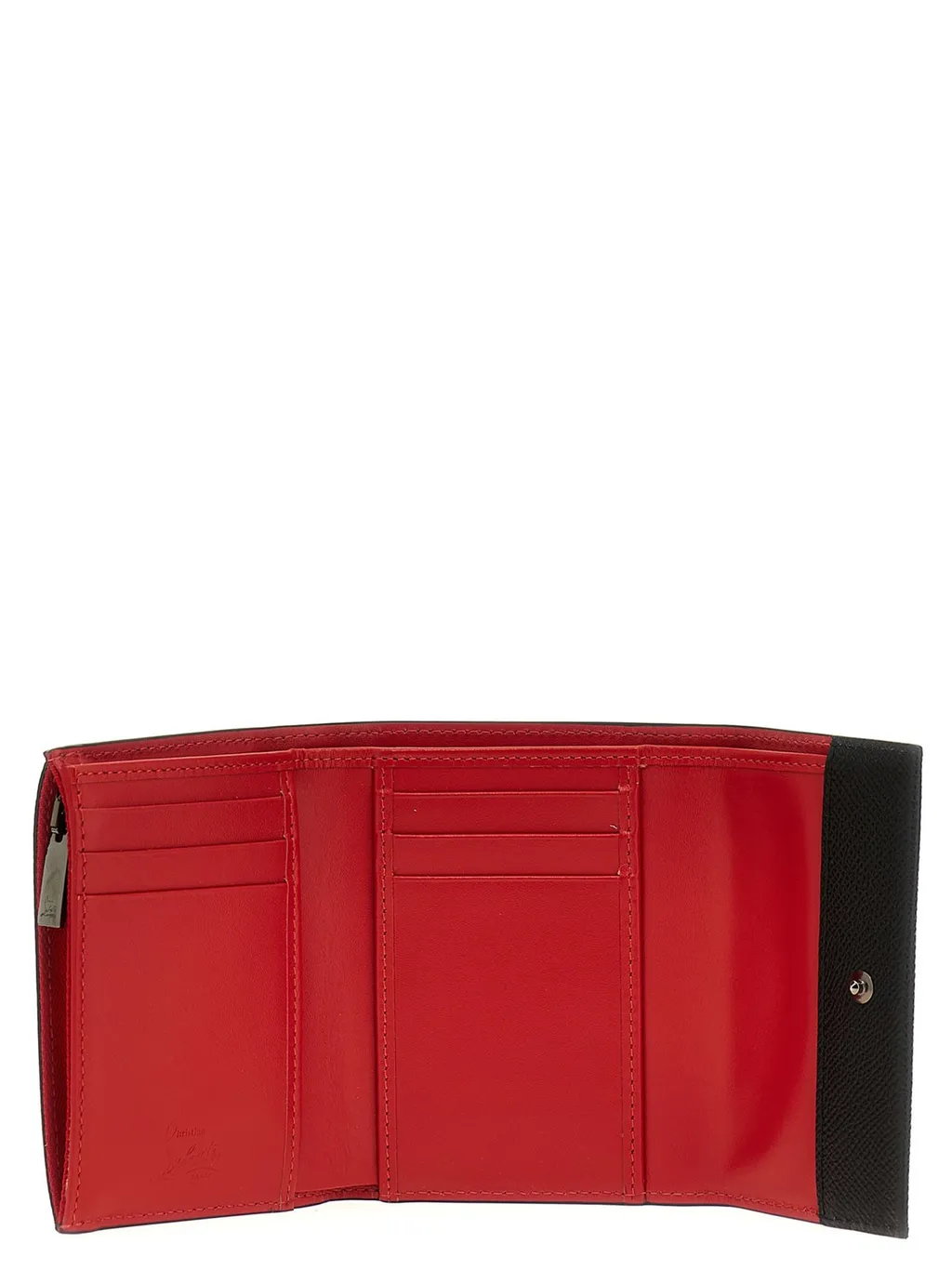 Christian Louboutin Groovy Logo Plaque Wallet