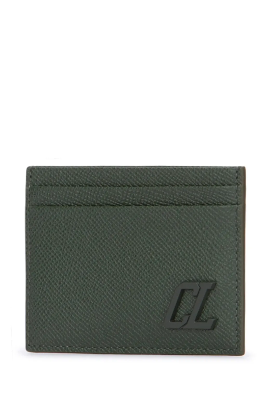 Christian Louboutin Groovy Logo Plaque Card Holder