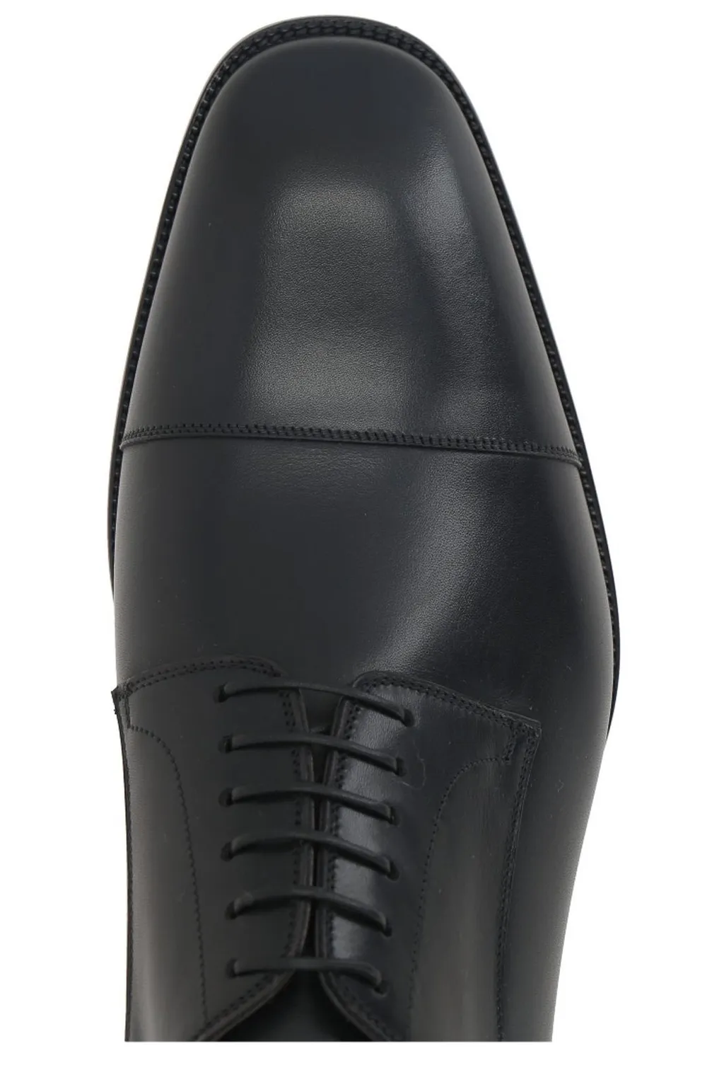 Christian Louboutin Almond Toe Lace-Up Shoes