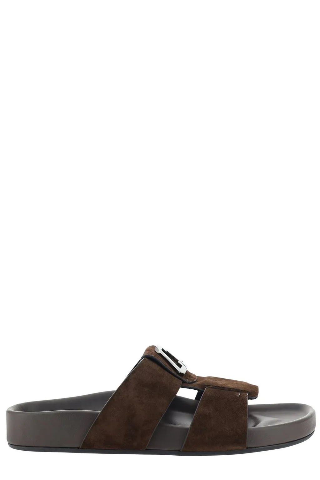 Christian Louboutin Open Toe Slip-On Sandals