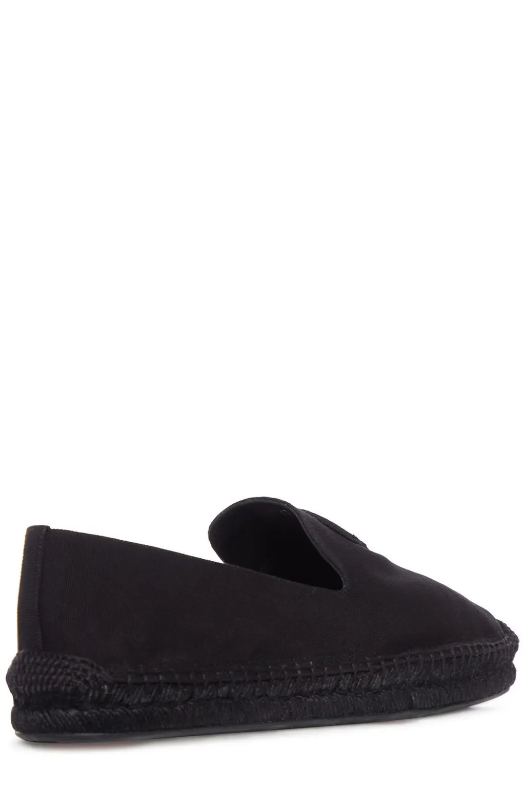 Christian Louboutin Logo Patch Slip-On Espadrilles
