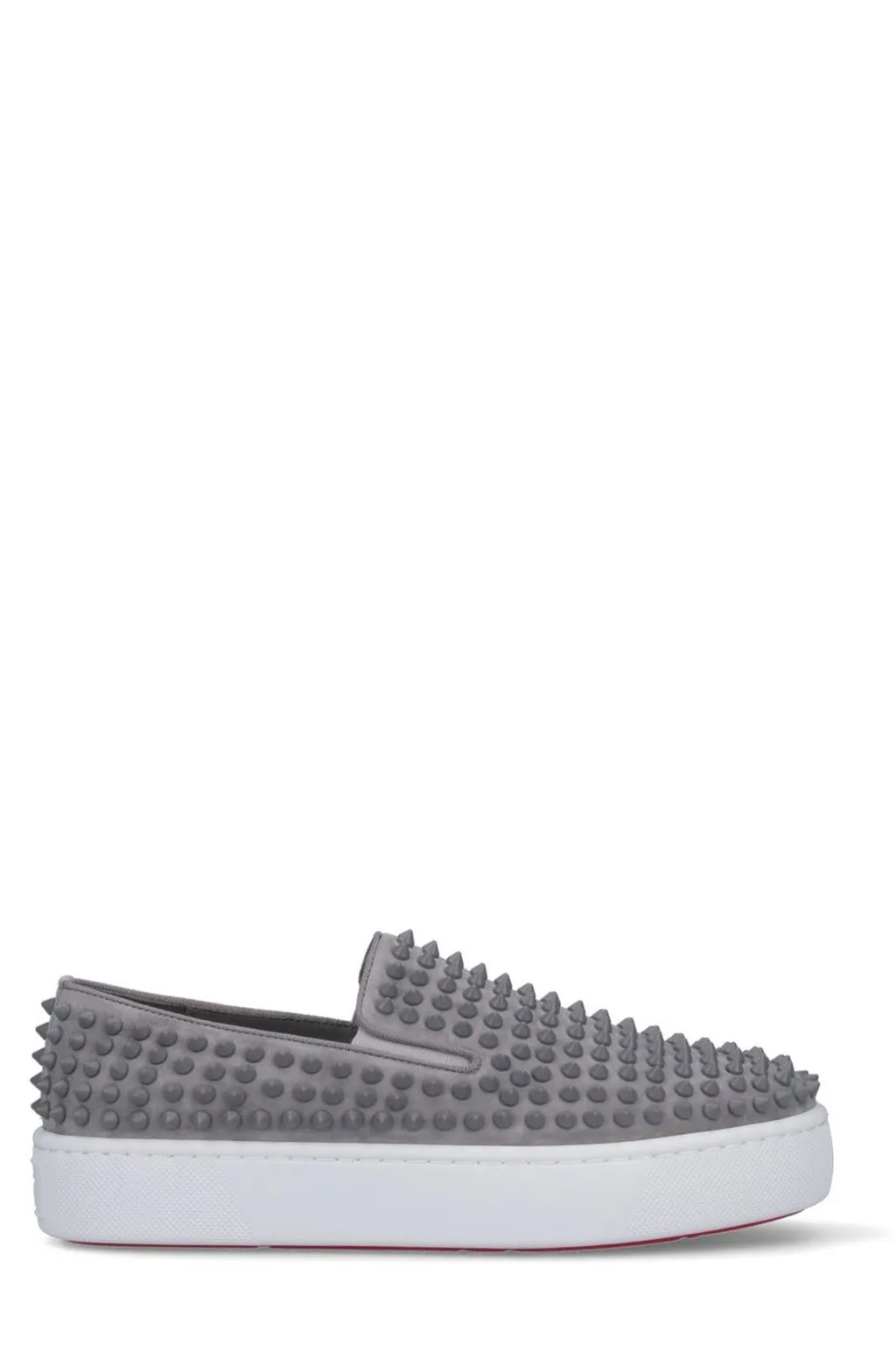Christian Louboutin Stud Embellished Slip-On Sneakers