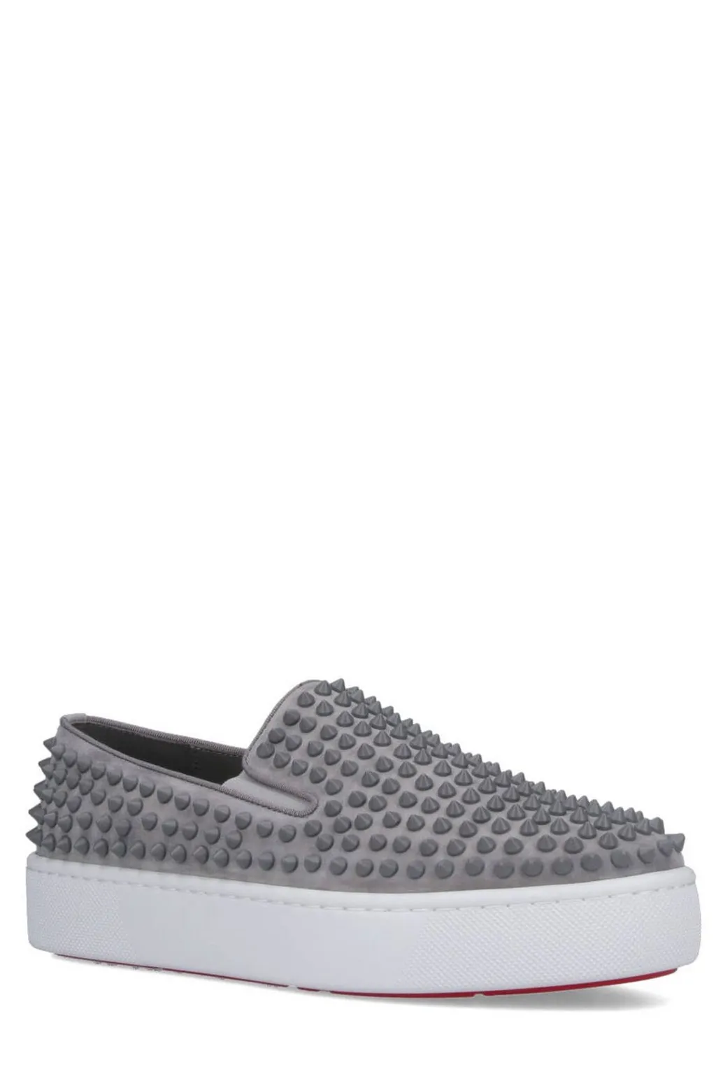 Christian Louboutin Stud Embellished Slip-On Sneakers