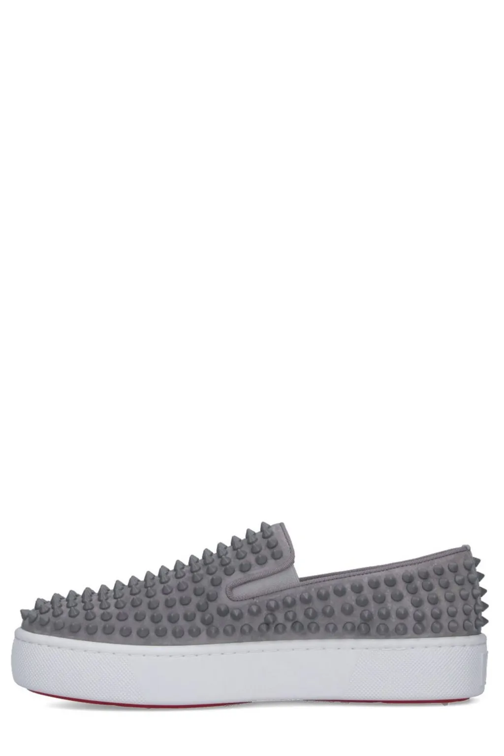 Christian Louboutin Stud Embellished Slip-On Sneakers