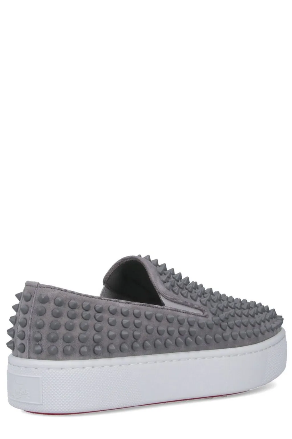 Christian Louboutin Stud Embellished Slip-On Sneakers