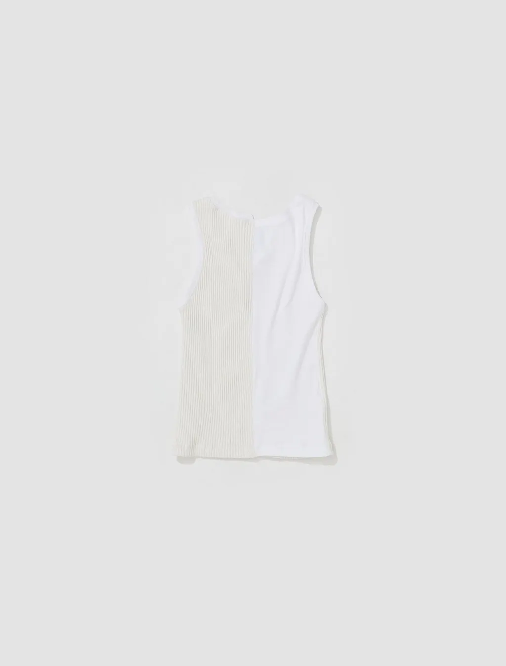 Christina Seewald Asymmetric Ribbed Vest