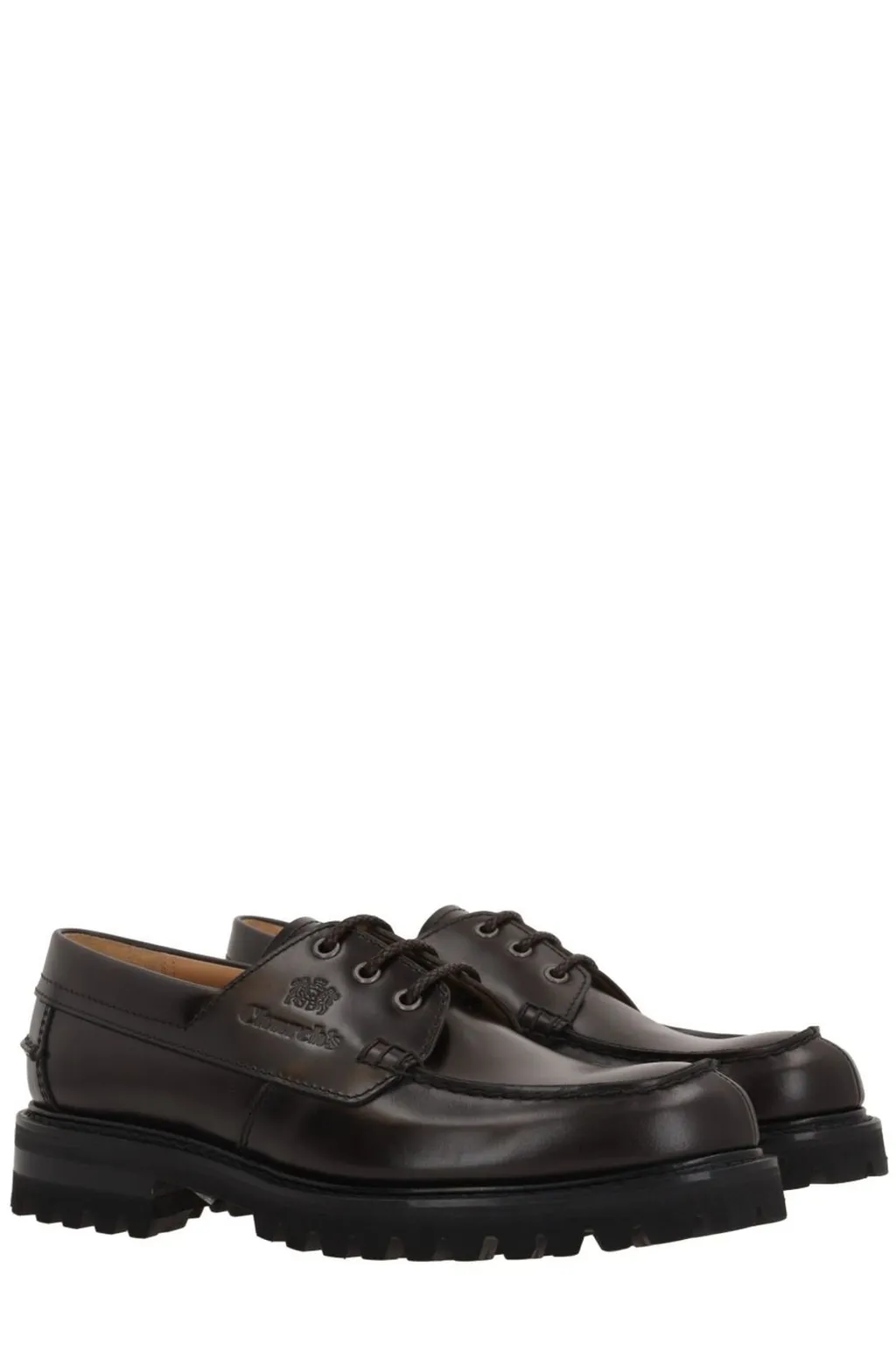 Church's Round Toe Lace-Up Shoes