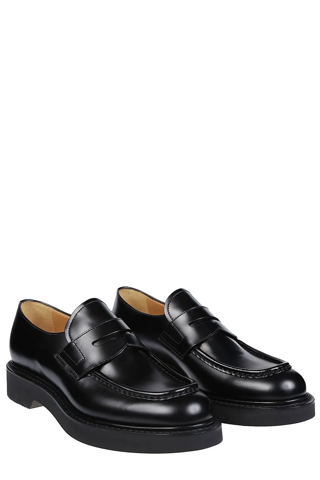Church's Round-Toe Slip-On Loafers