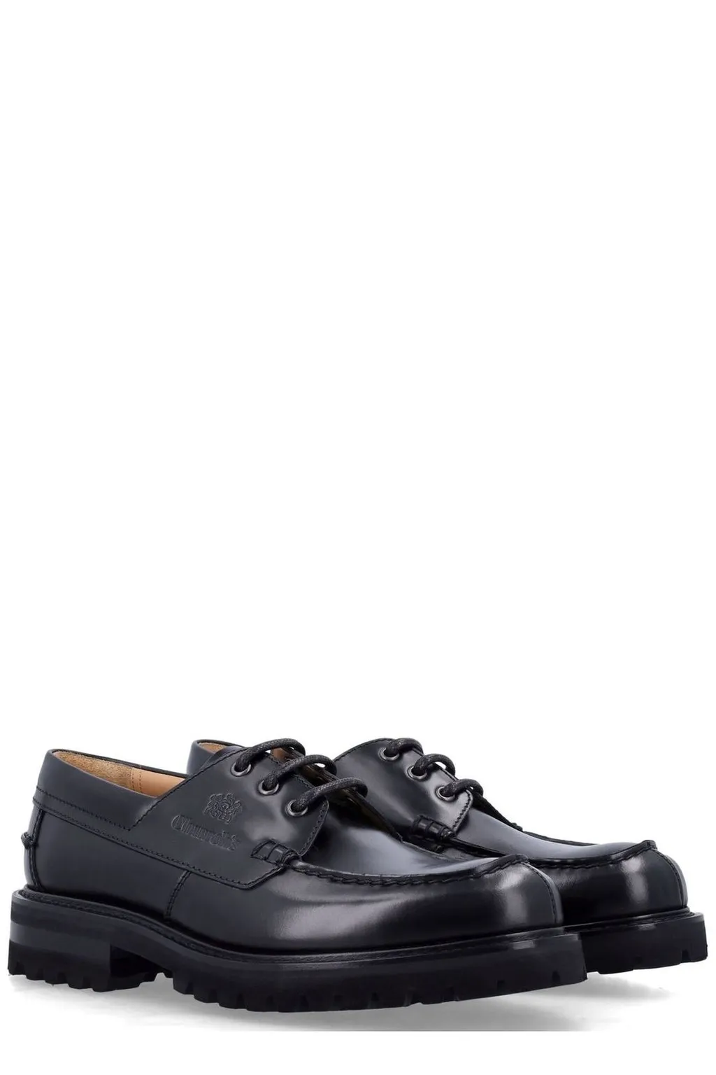 Church's Round Toe Lace-Up Shoes