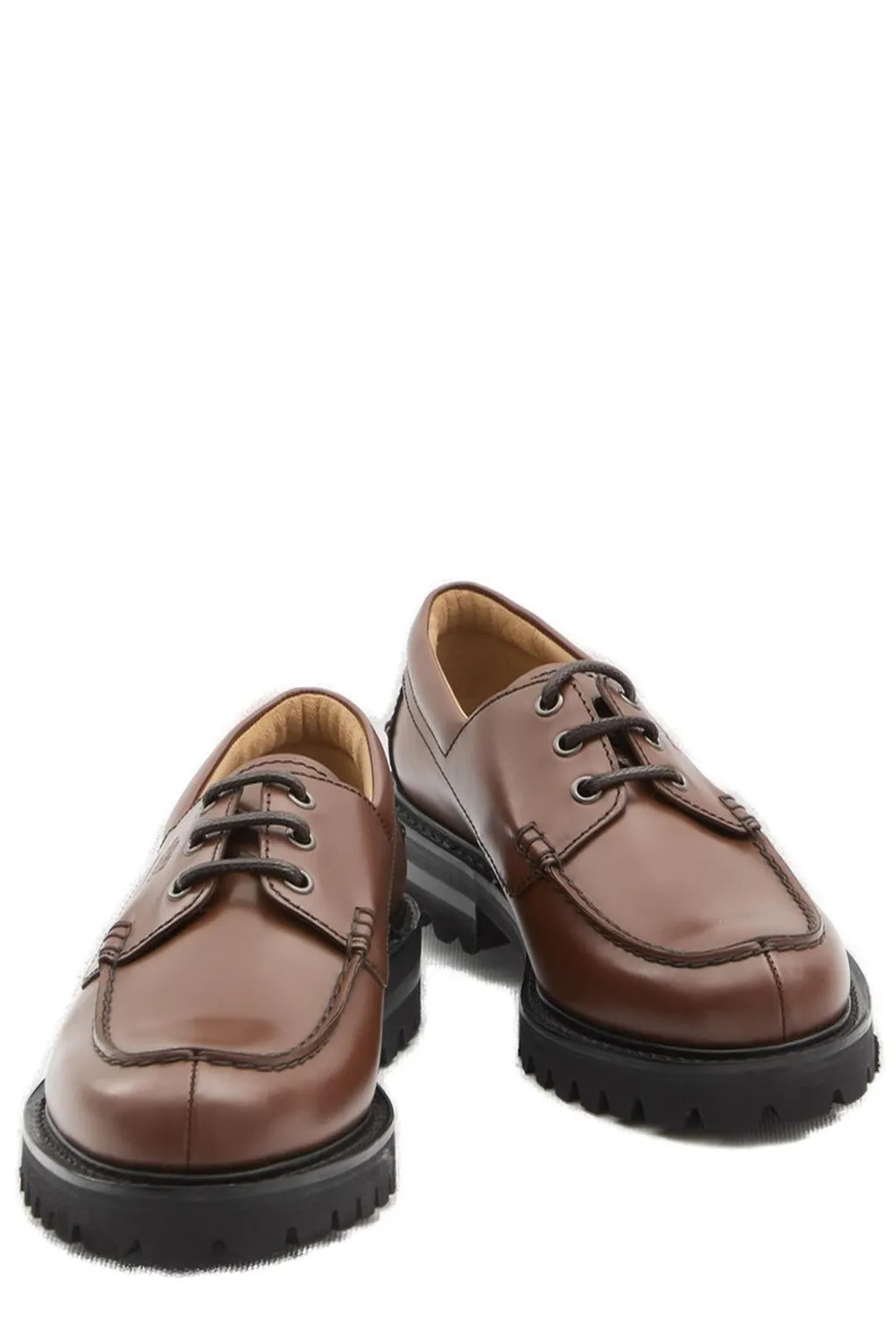 Church's Round Toe Lace-Up Shoes