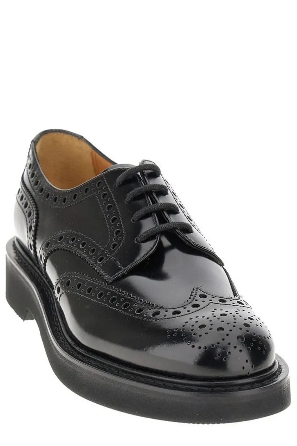 Church's Norwich Polished Fumè Derby Shoes