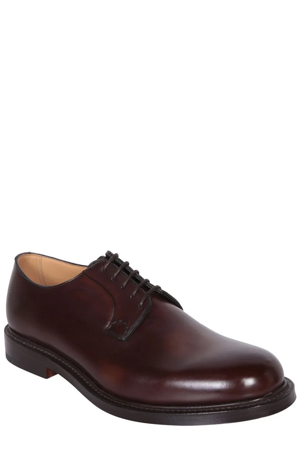 Church's Round-Toe Lace-Up Shoes