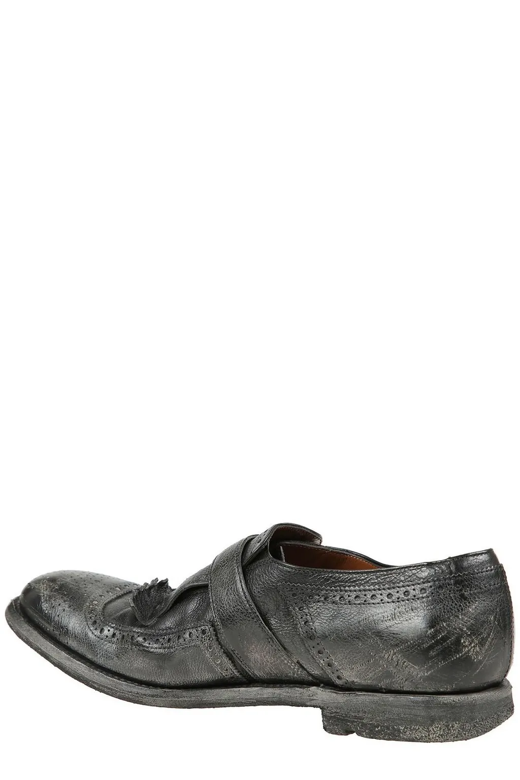 Church's Buckle Detailed Round Toe Loafers
