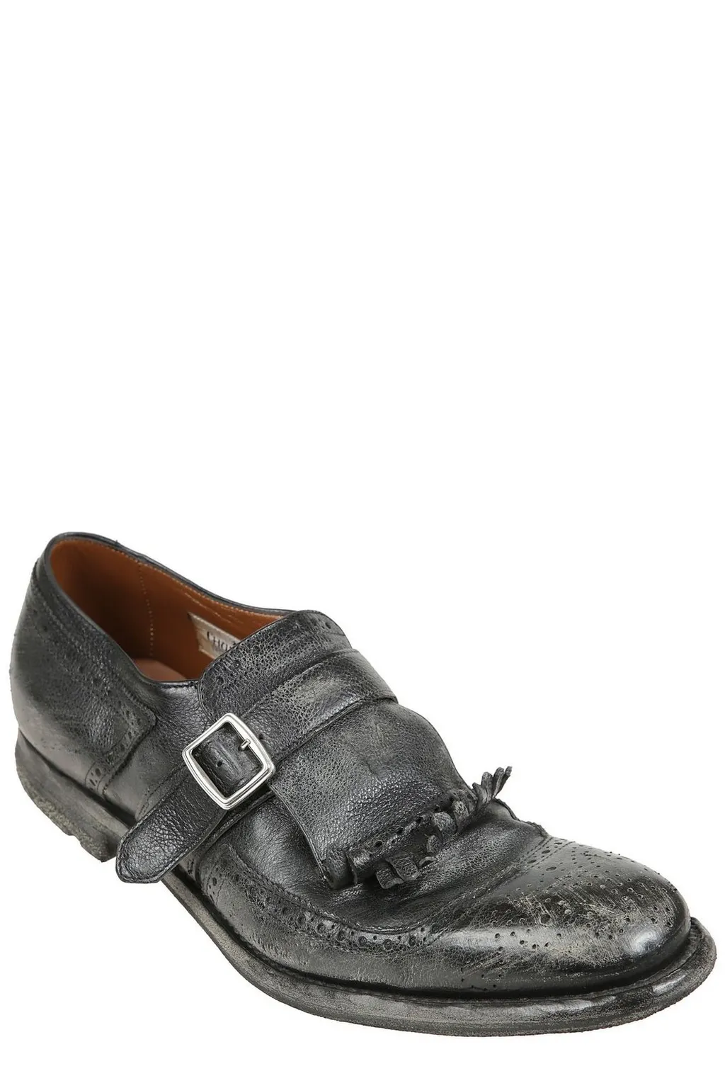 Church's Buckle Detailed Round Toe Loafers