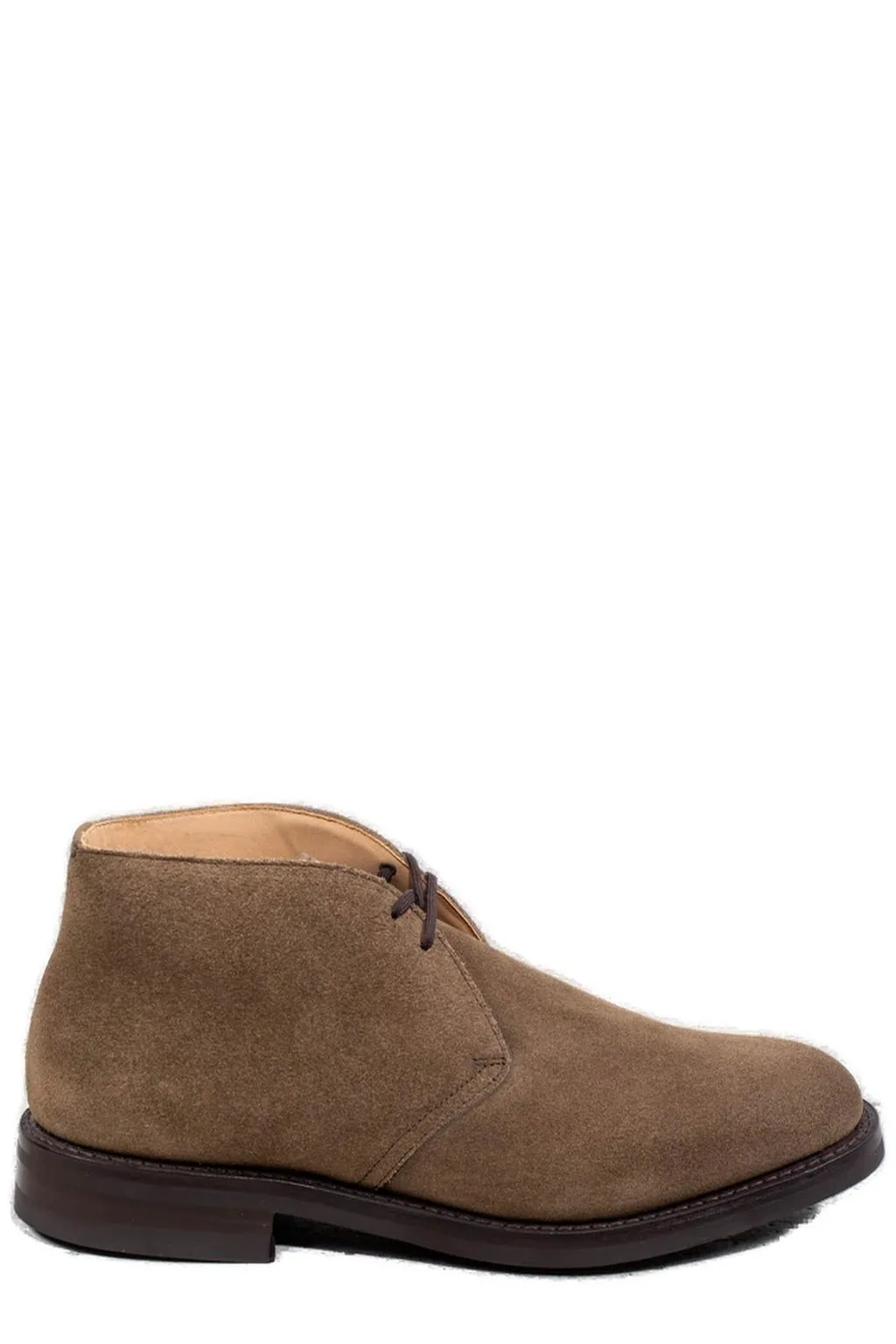 Church's Round Toe Lace-Up Boots