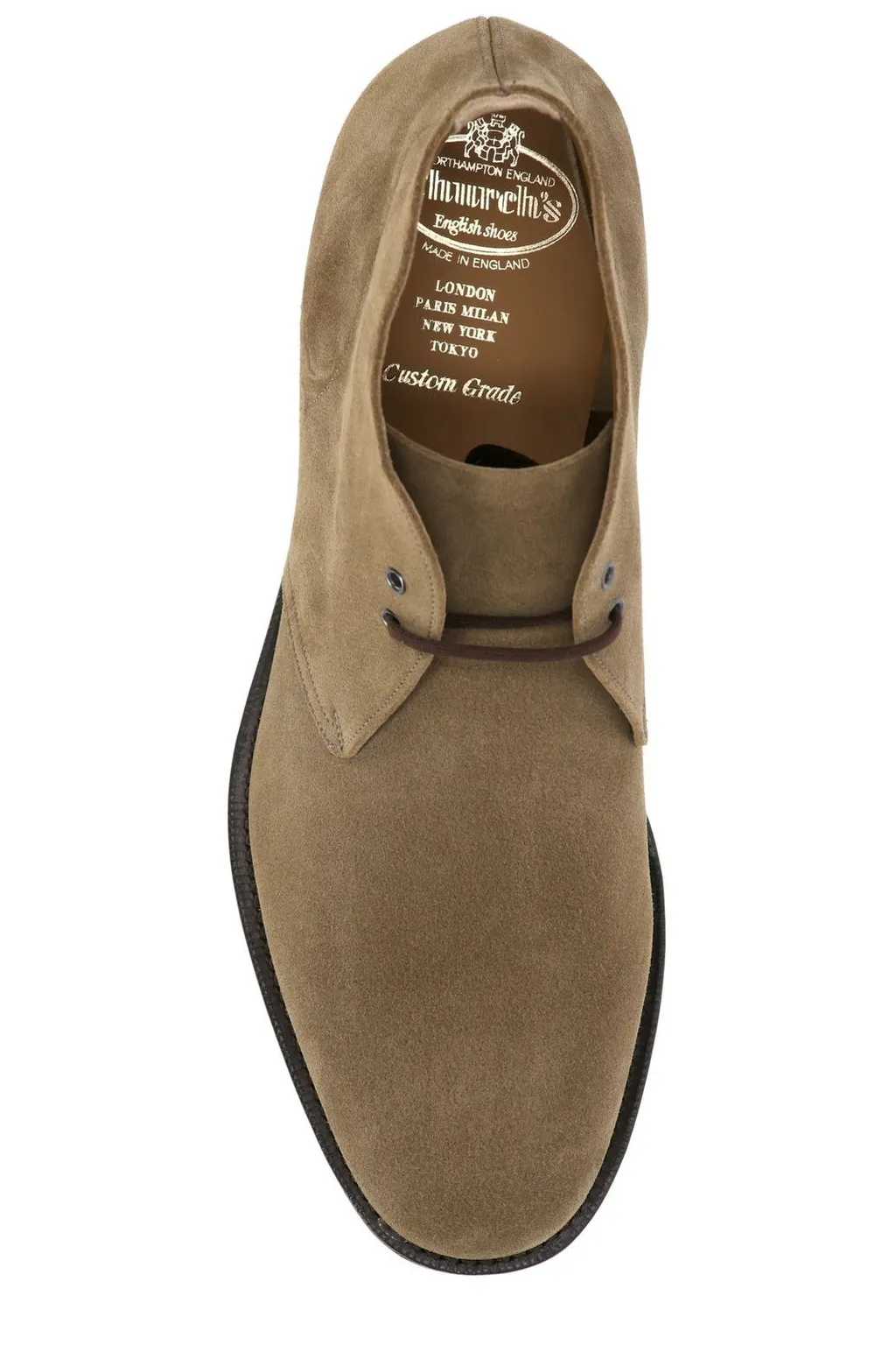 Church's Oxford Almond Toe Lace-Up Shoes